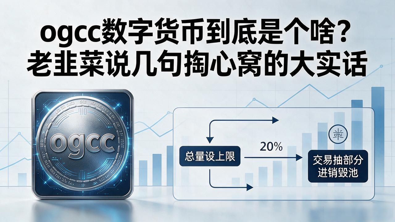 ogcc数字货币到底是个啥？老韭菜说几句掏心窝的大实话