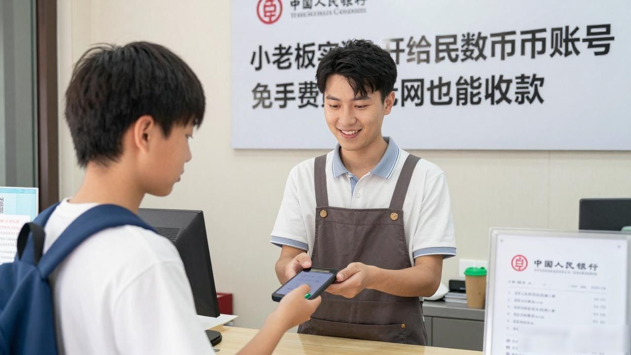 央行电子钱包手续费_数字人民币开店收款_人民数字货币账号