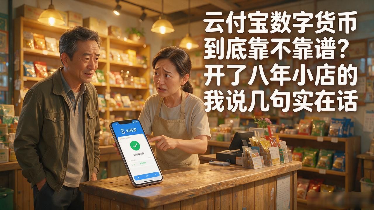 云付宝数字货币到底靠不靠谱？开了八年小店的我说几句实在话