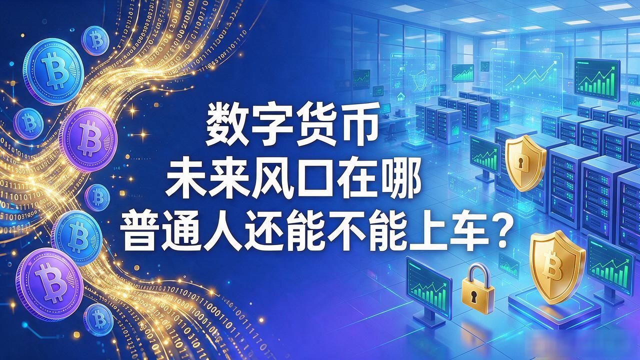 数字货币未来风口在哪 普通人还能不能上车