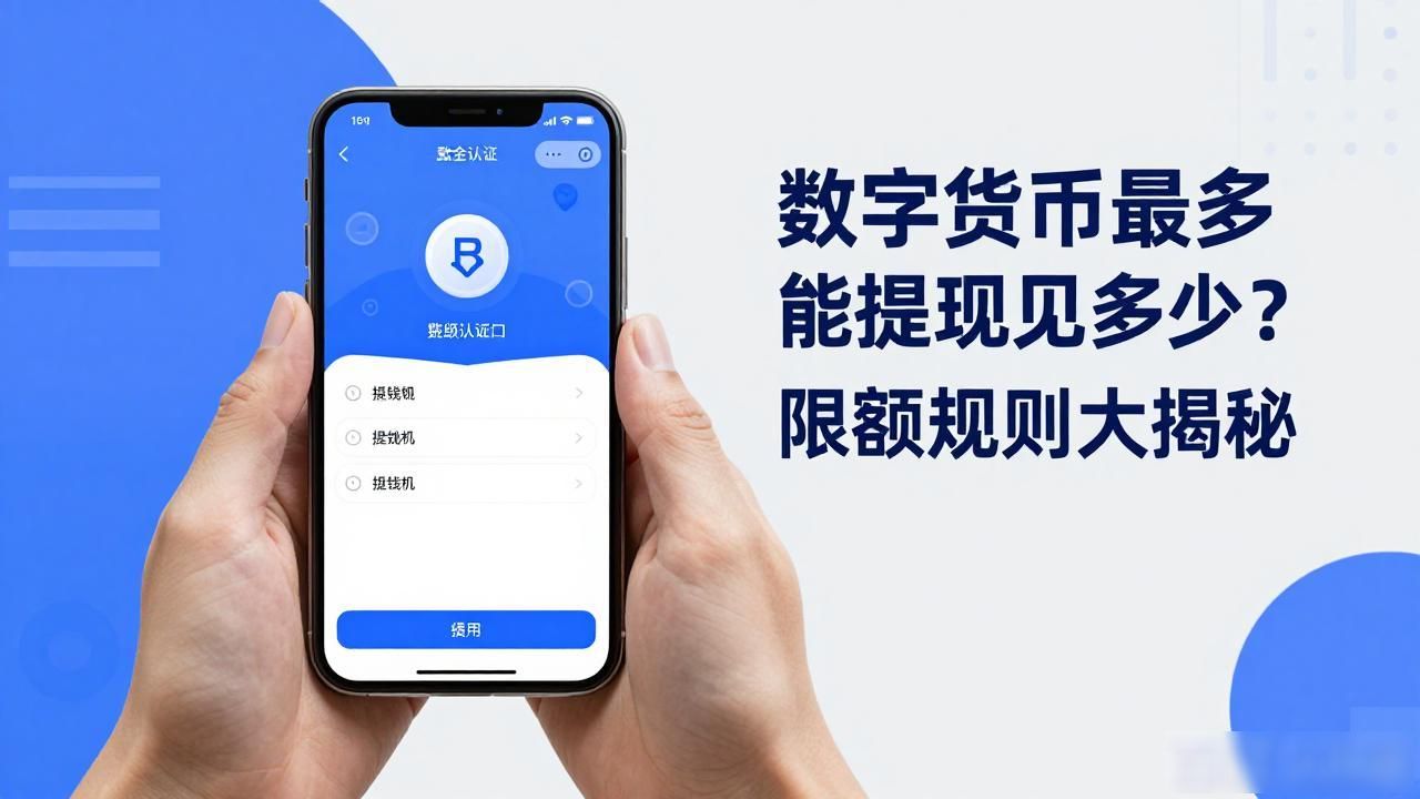 数字货币最多能提现多少？限额规则大揭秘